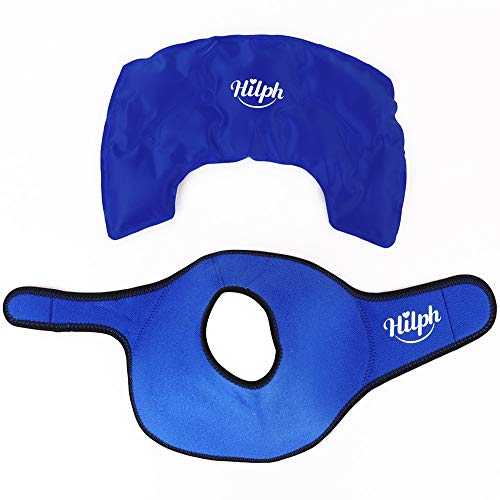 Image of Foot /Ankle Ice Pack, Reusable Hot Cold Ice Pack Wrap for Ankle, Elbow and Foot's Plantar Fasciitis, Achilles Tendon Injuries, Sprained Ankle, Swelling, Arthritis, Heel Spur, Post Surgery, Burs-B