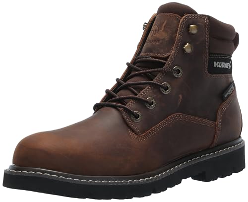 Image of Wolverine Revival, Men's, Soft Toe, WP, Slip Resistant, 6 Inch, Work Boot