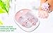 All in one foot spa bath massager w/heat, HF vibration, O2 bubbles red light (Pink)