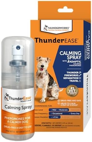 ThunderEase Dog Calming Pheromone Spray | Powered by ADAPTIL | Re...