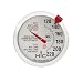 HIC Harold Import Co. 29007 HIC Roasting Meat Poultry Ham Turkey Grill Thermometer, Oven Safe, Large 2-Inch Easy-Read Face, Stainless Steel Stem and Housing