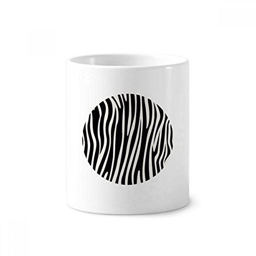 Cadeau original tasse blanche motif blanc noir 9.6cm hauteur pour un proche