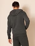 Amazon Essentials Big & Chandail à capuche à capuchon pour homme, Heather Charcoal, 4X