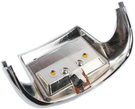 Miniatura 3 de Luz de punta de guardabarros delantero ABS para Harley 1986-2008 FLSTC 1993-1996 FLSTN, naranja