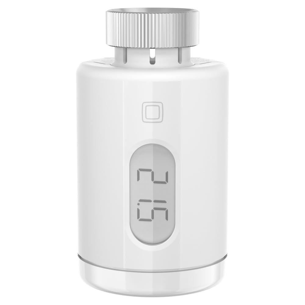 Homematic IP 5er Set Smart Home Heizkörperthermostat – Pure, digitaler Thermostat Heizung, Steuerung per App, Alexa, Google Assistant, einfache Installation, Energie sparen, 161046A0