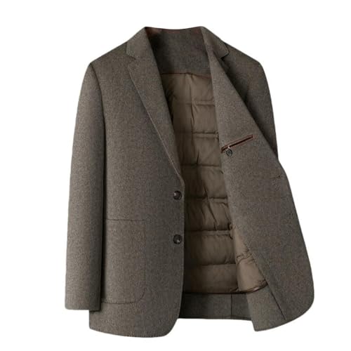 Blazer court décontracté homme en laine pour sorties urbaines et bureau