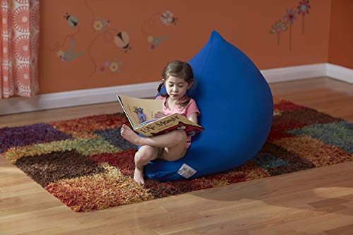 Yogibo Mini Bean Bag, Small Beanbag Chair For Kids, Teens And Adults, For Meditation And Sitting, Fibead Filling Conforms To Body, Washable, Removable Cover, Red #TOP4