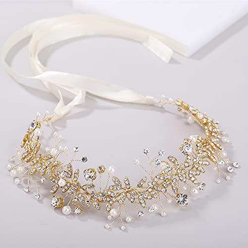 Asphire Handmade Floral Crystal Waist Band Rhinestone Pearl Bridal Veil Accessories Wedding Bride Bridesmaids Sash for Women4