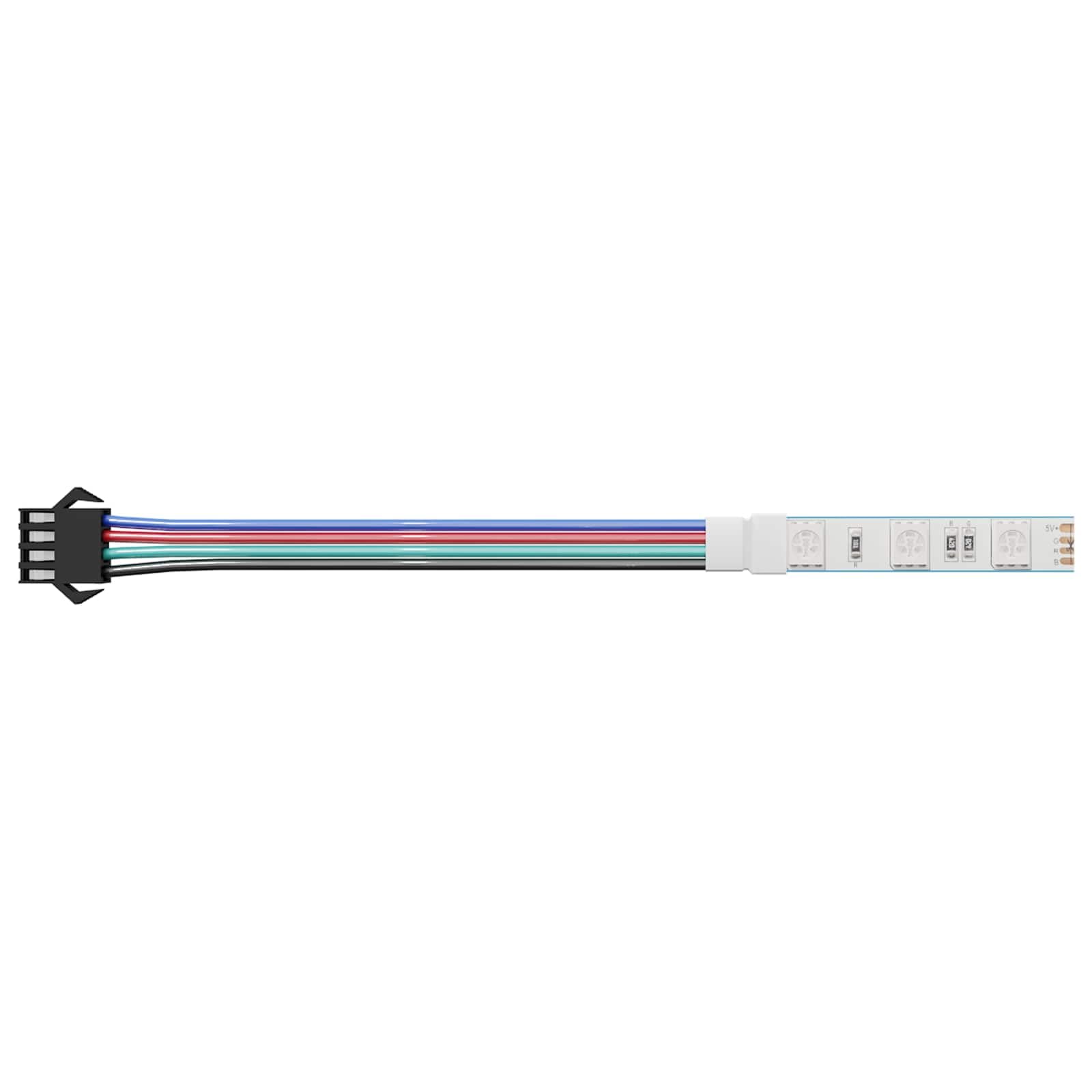 LED Streifen 12 Stück Schwarz Mehrfarbig 1745 mm mit USB Stromversorgung für Innenräume, dimmbar, flexible Beleuchtungslösung für Wohnzimmer, Schlafzimmer, Partys und festliche Anlässe