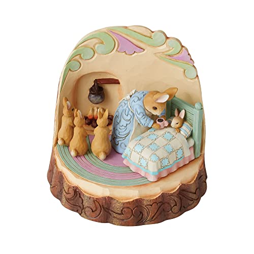 Enesco Jim Shore Peter Rabbit W/mrs Rabbit Cbh Figurine, Multicolor, height 20.5 cm - Image 3