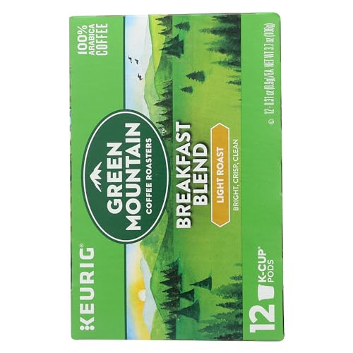 Green Mountain Coffee Keurig Single-Serve K-Cup Pods, Breakfast Blend Light Roast Coffee, 12 Count - image 7