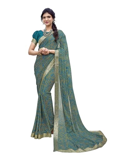 Image of Yashika Georgette Womens Saree