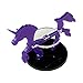 LITKO Unicorn Character Mount with 40mm Circular Base, Purple