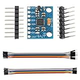 EPLZON 1pcs MPU-6050 GY-521 MPU6050 3 Axis Accelerometer Module 6 DOF Gyroscope Sensor Module 16 Bit AD Converter Data Output IIC I2C for Arduino