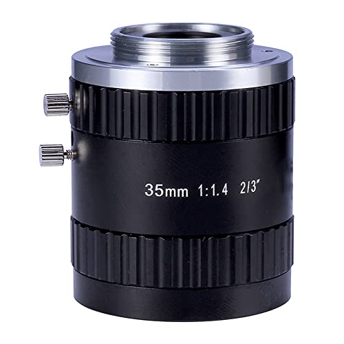 FA 35mm 2/3" Fixed Focal Lens Machine Vision Industrial Camera C-Mount Lens