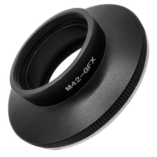 Adaptador de Montura para Lente de Rosca M42 a Cámara Mirrorless GFX, Convertidor de Lente de Enfoque Manual, Aleación de Aluminio miniatura 7