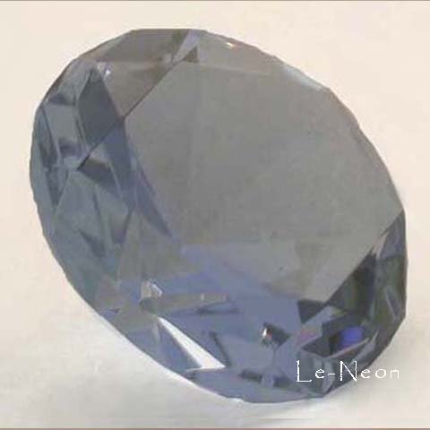 3 Inch (80Mm) Crystal Glass Diamond Paperweight, Various Colors, 12 Piece Pack #TOP5
