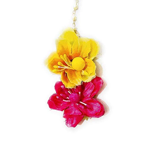 See full amazon price history chart for Laxmi Enterprises Flower Maang Tikka for Wedding | Baby Shower | Haldi | Mehandi | Party in Yellow-hot-Pink Colour for Girls and Women Laxmi Enterprises Flower Maang Tikka for Wedding | Baby Shower | Haldi | Mehandi | Party in Yellow-hot-Pink Colour for Girls and Women (B0928NDDJT) Amazon Price History, Amazon Price Tracker