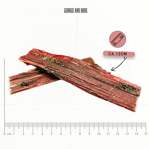 George and Bobs Rinderschlundfleisch Dörrfleisch für Hunde 1000g
