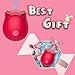 2025 New Sex Toys Rose Vibrator -Adult Tool 10 Sucking & Vibrating Modes for Women Clitoral Nipple, Clit Sucker Nipple Stimulating Toys for Oral Sex Pleasure, Female Vibrator Couples Sex Toy