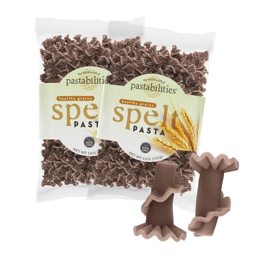 Pastabilities Organic Spelt Wheat Gigli Artisanal Pasta Made with Ancient Grains NON-GMO, 12 oz (Pack of 2)