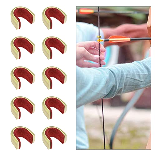 Be In Your Mind 30PCS Archery String Nocking Points Brass Bow String Nocks Buckle Clips for Compound and Recurve Bow String Accessories - Image 5