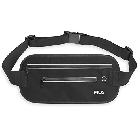 FILA Accessories Waist Pack - Running Belt Fanny Pack | Onward Adjustable Sports Pouch Phone Holder for Women & Men | Running, Walking, Cycling, Exercise & Fitness Cover