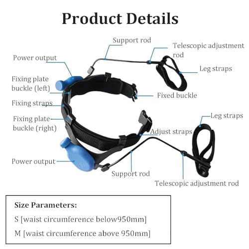 Exoskeleton Power Walking Aid, Stroke/Hemiplegia Rehab Trainer, 30% Effort Reduction, Mobility Support for Hiking, Exoskeleton Legs for Walking