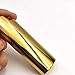 Lucklybestseller Metal Lighter Cover Case Pouch Holder Mirror Surface Gold Plain Color for BIC Full Size Classic Lighter Type J6, Idea for DIY Gift (Gold)