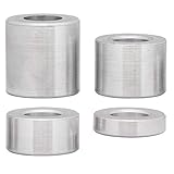 alu rohr 20 mm Ø Außen 20 mm | Ø Innen 10.5 mm | Länge 20 mm - Geeignet für M10 mm