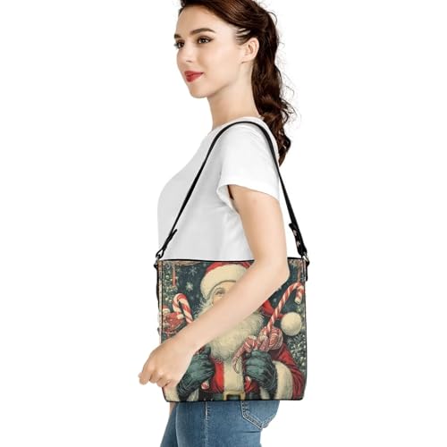 Image of HUGS IDEA Hoho Bag for Women Crossbody Purse Leather Handbags Laides Shoulder Bags