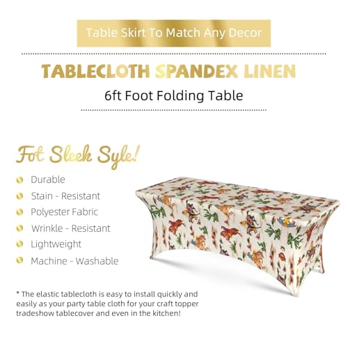 Nappe de table extensible élasthanne lavable sans repassage 1,8 m