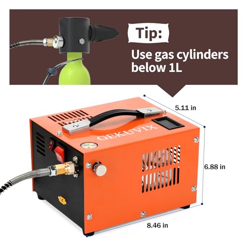 GEKUVIX 4500PSI Water & Oil-Free Pump