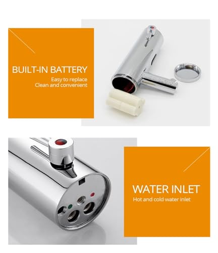 Grifo eléctrico inductivo sin contacto con sensor para ahorro de agua eficiente 8