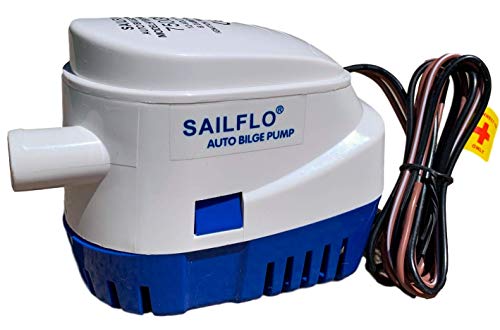 SAILFLO Automatic Submersible Boat Bilge Water Pump 12v 750gph Auto with Float Switch 3/4 inch Outlet