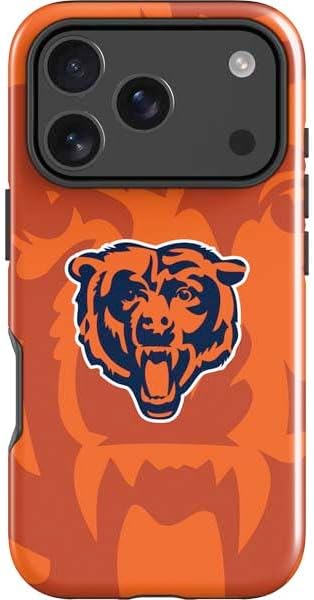 Skinit Impact Phone Case Compatible with iPhone 17 Pro Max - Officially Licensed NFL Chicago Bears Double Vision Design