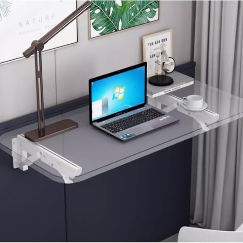 Buanderie murale optimisée avec table pliante et bureau rabattable en bois - 5
