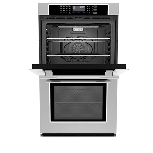 Empava 30WO05 30 Inch Electric Double Wall Oven Air Fryer Combo Convection Oven Built-In 10 Cooking Functions thumb #8