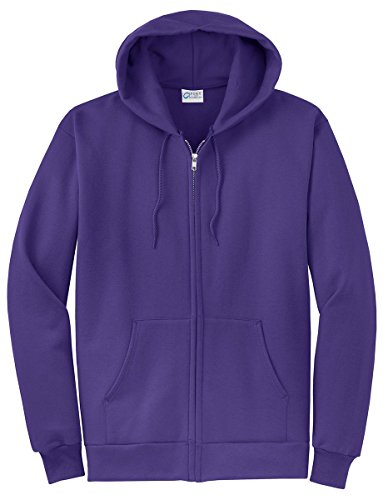 Amazon.com: Port & Company - Core Fleece Full-Zip Hooded