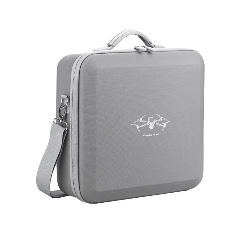 Custodia rigida per Dji Air3 Drone Borsa di Stoccaggio Borsa a Tracolla da Viaggio Organizer per Air3 Drone,Telecomando Rc-N2/RC 2,Batteria,Hub di Ricarica e altri Accessori