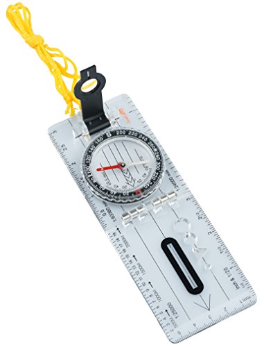 Brújula plegable para mapas AceCamp de bolsillo