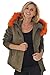 Produktbild Oakwood Damen 61600 Mantel, Grün (Kaki), (Herstellergröße: XL)
