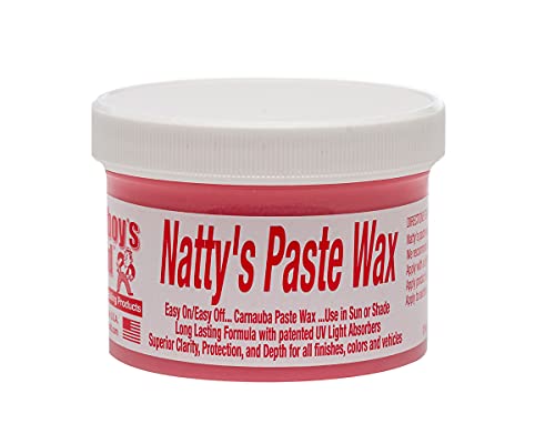 Poorboy's World PB-NPR08 Nattys Paste Wax Rojo 235ml miniatura 1