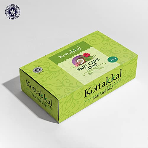 Image of Kottakkal ayurveda Skin Care Soap - 75 Gm Each | for All Ages with All Natural Ingredients (Pack of 4),Bar