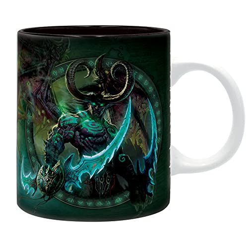 ABYSTYLE World of Warcraft Illidan Ceramic Coffee Tea Mug 11 Fl Oz World of Warcraft Merchandise Video Games Gift