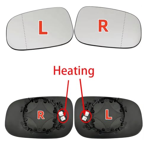 Miroir chauffant latéral voiture droit pour éliminer les angles morts - 2