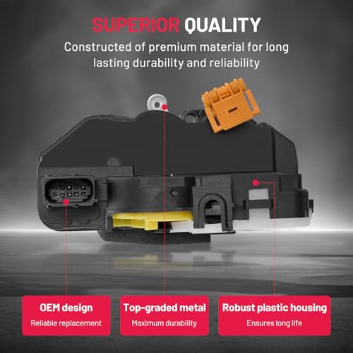 Image of SYERAL Door Latch Lock Actuator FL Front Left Driver Side Latch Motor Compatible with Buick Allure Cascada Encore Lacrosse Regal Verano, Compatible with Chevy Camaro Cruze Equinox Malibu Orlando
