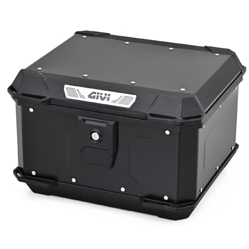 GIVI(ジビ) バイク リアボックス モノロック 39L アルミ製 MTN39B ブラック 60921