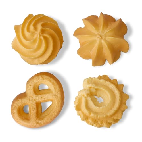 4pcs Cookie Brooches Set - Imitation Biscuit Lapel Pins, Cute Cartoon Dessert Badges for Backpacks/Clothing/Hats, Baking-Themed Jewelry Accessories for Cookie Enthusiasts Gourmet Collectibles