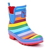 Photo Gallery evercreatures womens ankle wellies - rainbow - uk6/eu39 Photo Gallery evercreatures womens ankle wellies - rainbow - uk6/eu39